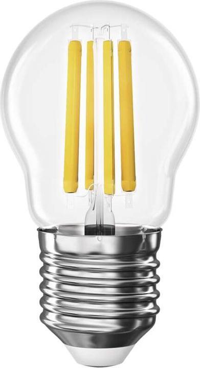 Emos Lampada LED Filament Mini Globe / E27 / 5,9 W (60 W) / 806 lm / Bianco caldo (E27, 5.90 W, 806 lm, 1 x, D)