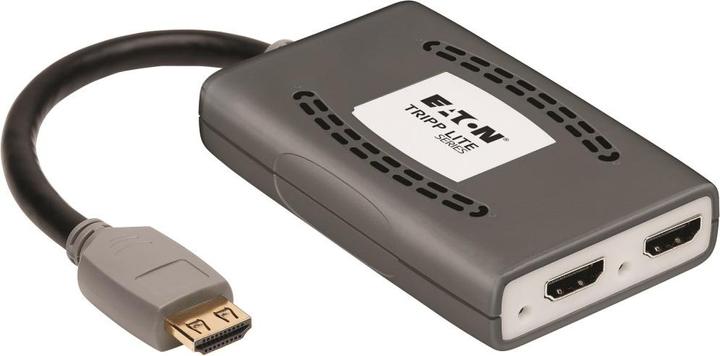 Produktbild Eaton 2-Port HDMI Splitter - 4K 60 4:4:4 Multi-Resolution Support HDR HDCP 2.2 USB Powered