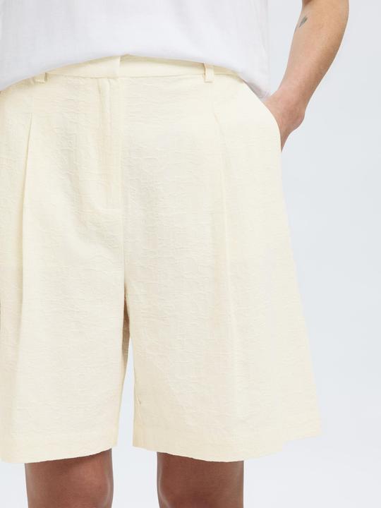 Produktbild Selected Femme Baumwollmix Højtaljede shorts (38)