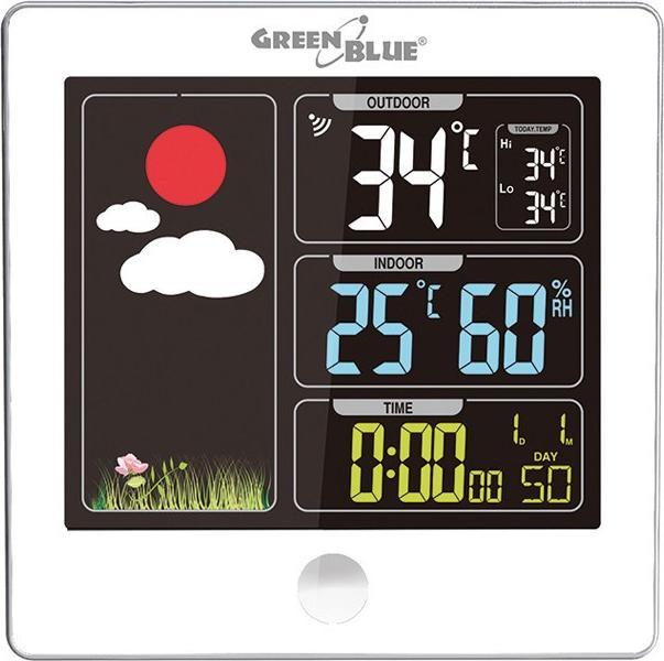 Immagine prodotto Greenblue Stazione meteorologica Wireless DCF GB521W Radio Igrometro