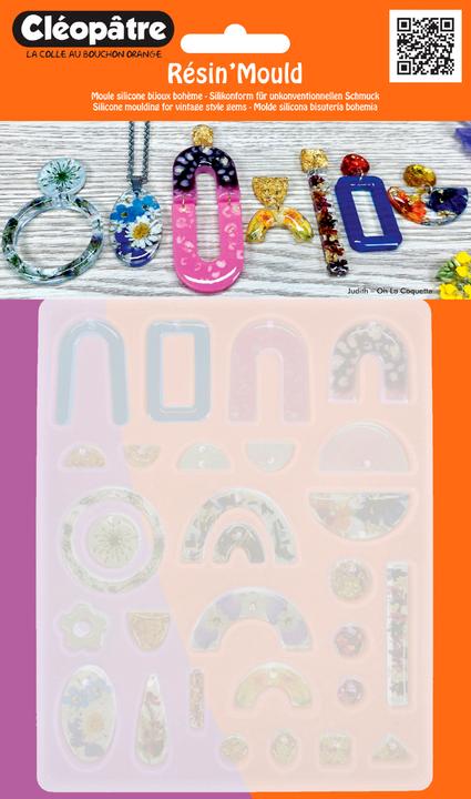 Actual product image Cléopâtre Silikonform für Giessharz "Schmuck"
