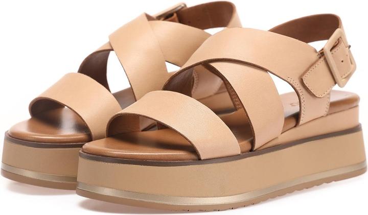 Actual product image Inuovo This trendy wedge sandal made from high-quality leather is the perfect companion for the winter (37)