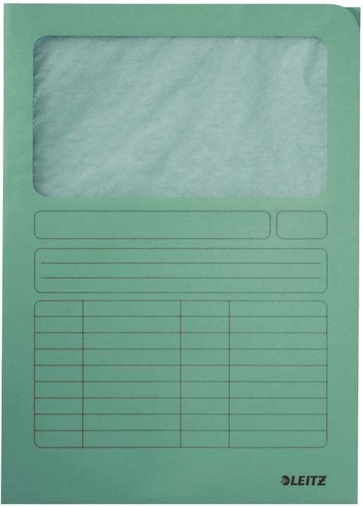 Actual product image Leitz Display folder, DIN A4, cardboard, with window, light green window made of glassine, right and top (A4, 1 x)