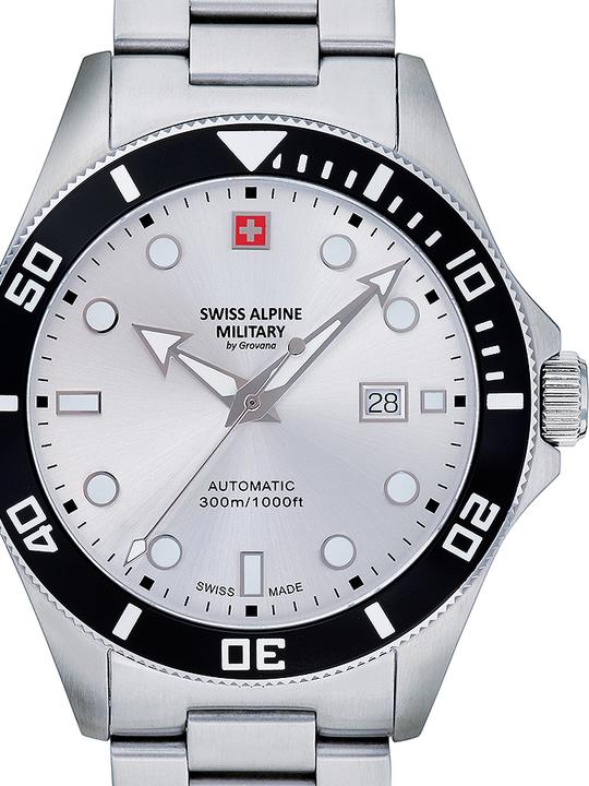 Actual product image Swiss Alpine Military 7095.2132 Diver Automatic 44mm 30ATM (Swiss made, 44 mm)