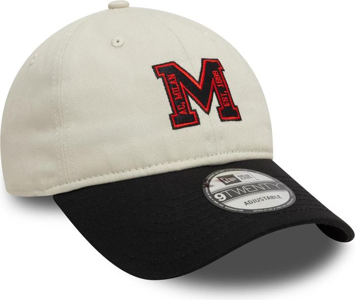 New Era 9Twenty Adjustable Cap - AC Mailand beige