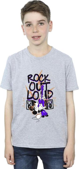 Actual product image Disney Boys Mickey Mouse Rock Out Loud T-Shirt (116)