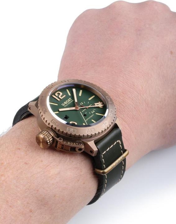 Image du produit U-Boat 9088 Doppiotempo Bronze automatique 46mm 10ATM (Swiss Made, 46 mm)