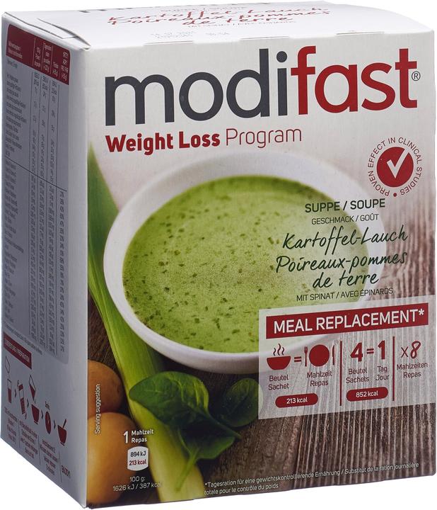 Actual product image Modifast Programm Suppe Kartoffel-Lauch