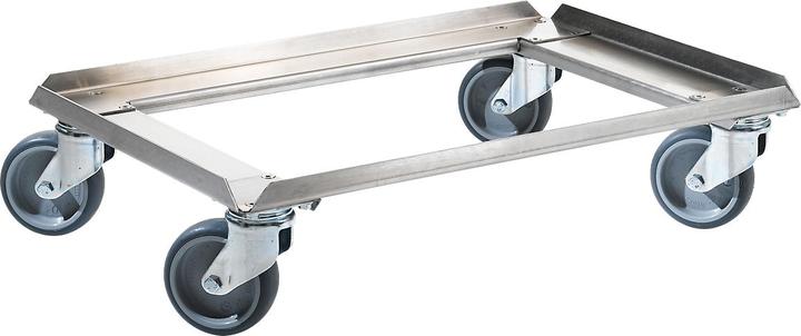 Immagine prodotto Köhler Telaio a rulli in acciaio inossidabile, L 611 x L 411 mm (250 kg)