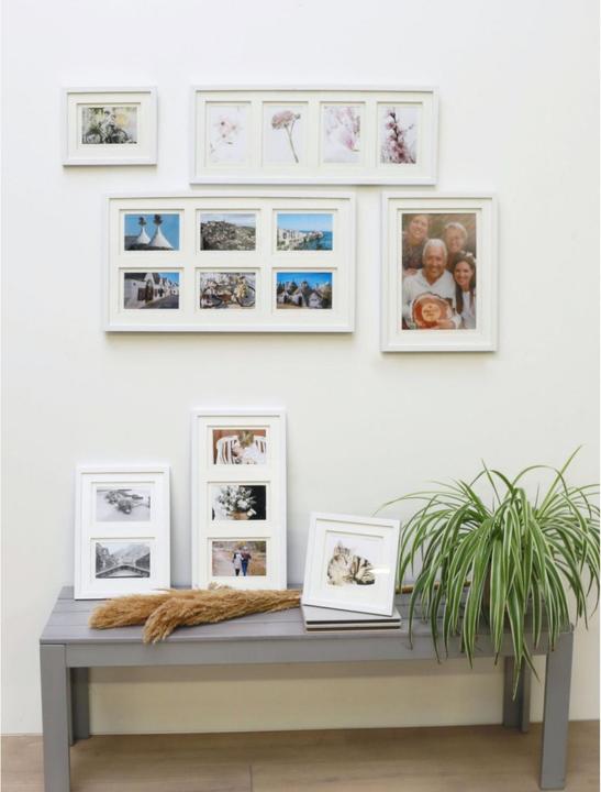 Actual product image Deknudt S65KK1 white 6x10x15 wood gallery double passepar. (10 x 15 cm)