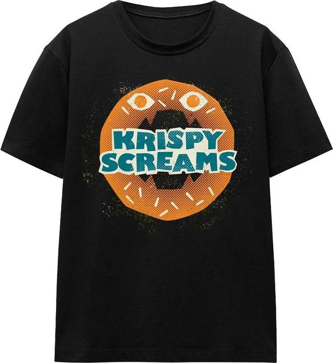 Immagine prodotto Monsters at Work Krispy Screams Maglietta Ciambella Adulto Unisex (XXL)