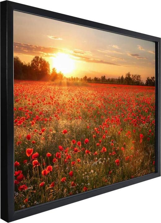 Immagine prodotto Trenddeko Campo di papaveri al tramonto (40 x 50 cm)