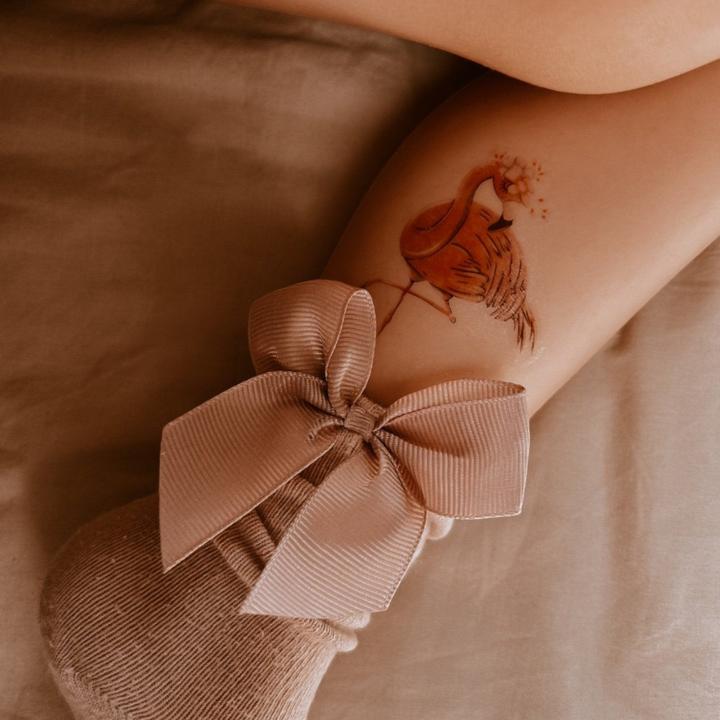 Actual product image Mrs. Ertha Mrs Ertha - Children's tattoos flamingo