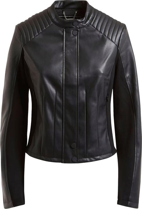 Guess Jacke New Fiammetta aus Kunstleder mit Reissverschluss (L)