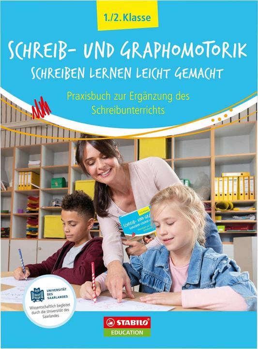 Produktbild STABILO Praxisbuch Schreibmotorik für Kinder in der 1./2. Klasse - Schreiben lernen leicht gemacht (Deutsch, Christian Marquardt, Karl Söhl, 2019)