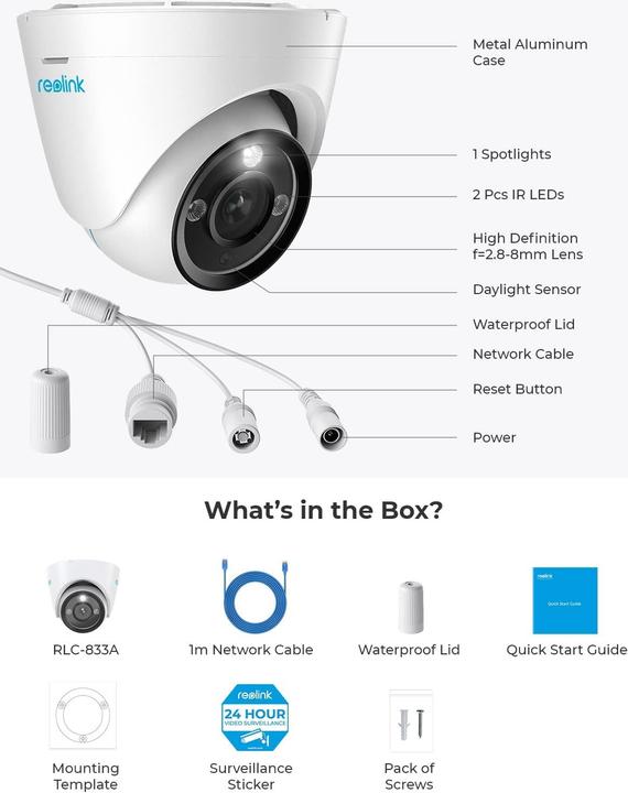 Produktbild Reolink P434-4K 8MP (3840 x 2160 Pixels)