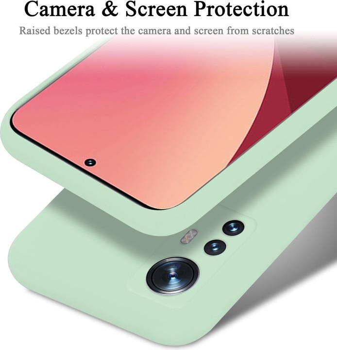 Image du produit Cadorabo TPU Liquid Silicone Case Housse pour Xiaomi 12 / 12X (Xiaomi 12X)