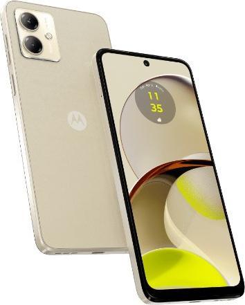 Actual product image Motorola Moto G14 (128 GB, Butter Cream, 6.50", Dual SIM, 50 Mpx, 4G)