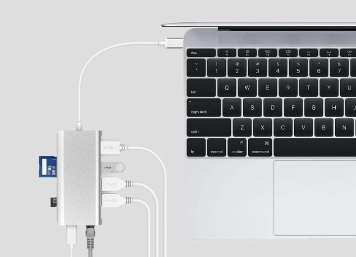 Actual product image LMP 14368 (USB-C, 8 Ports)