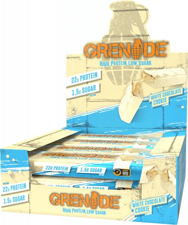 All Stars Grenade Carb Killa Protein Bar (White chocolate, 1 pcs., 720 g)