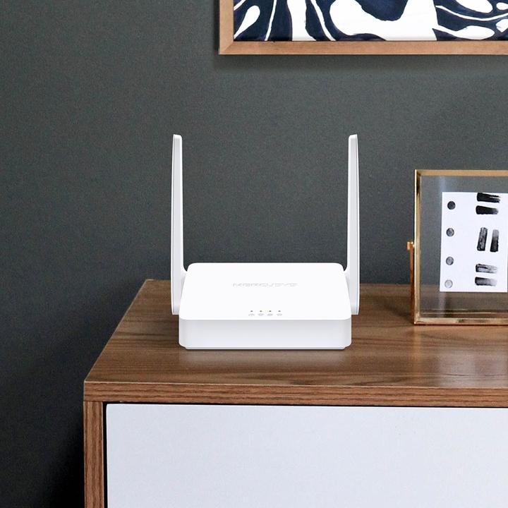 Actual product image Mercusys MW302R WLAN Router Fast Ethernet Single Band ()