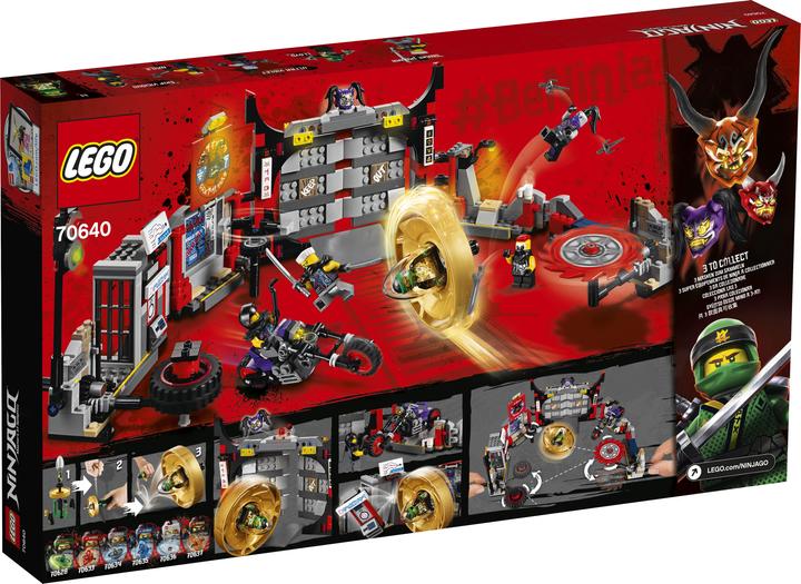 Produktbild LEGO Hauptquartier der Motorradfahrer (70640, LEGO Ninjago)