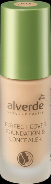 Immagine prodotto dm alverde Make-up Perfect Cover Fondotinta e correttore 50 Nocciola