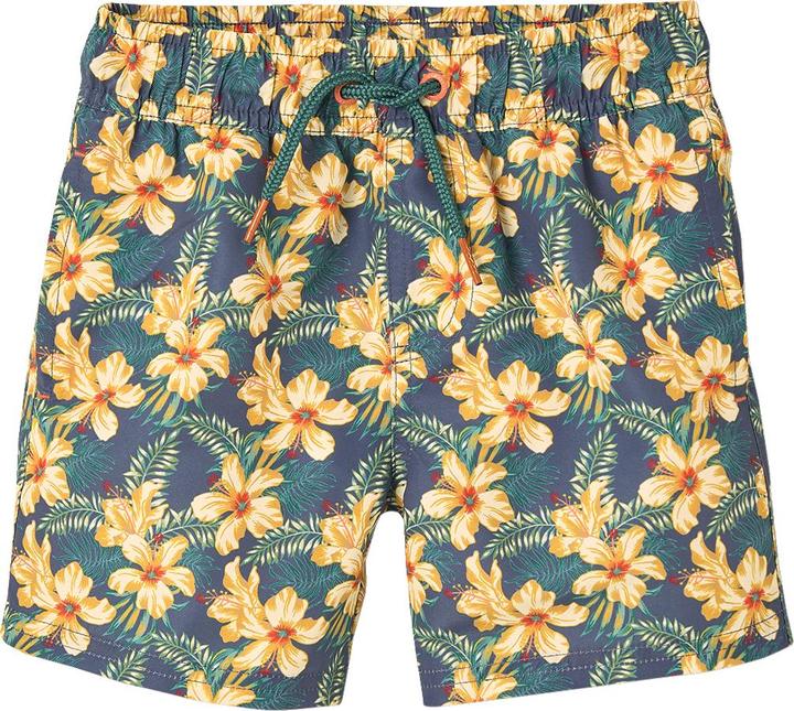 Produktbild Vertbaudet Jungen Badeshorts mit Hawaiiblumen (92)