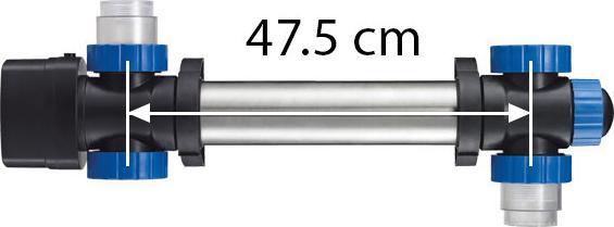 Produktbild KobreTec UV-C Teichklärer Edelstahlgehäuse