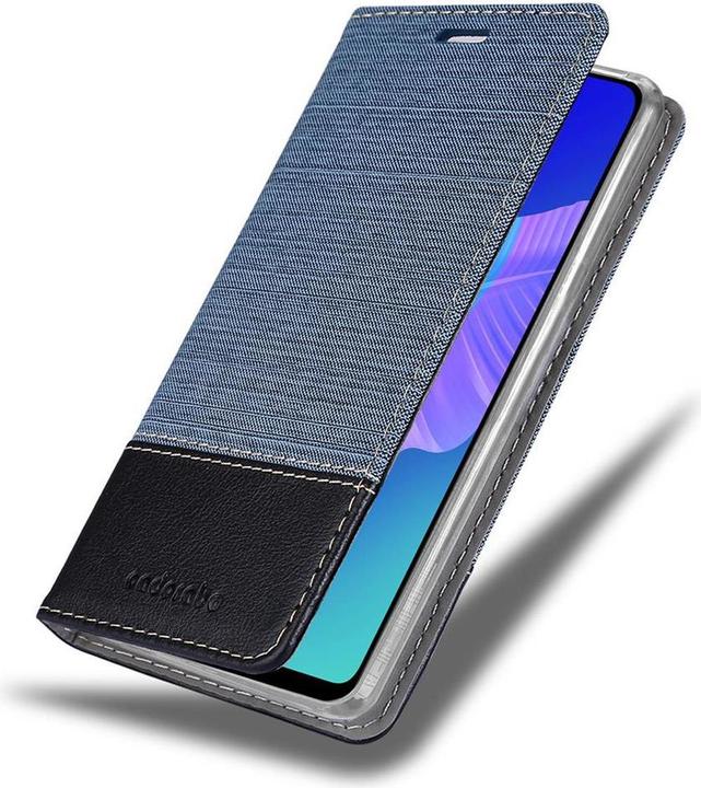 Produktbild Cadorabo Book Jeans Optik Cover (Huawei P40 Lite E)