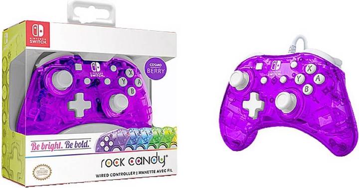 Produktbild PDP Controller Switch Rock Candy Mini cosmoberry (Switch)