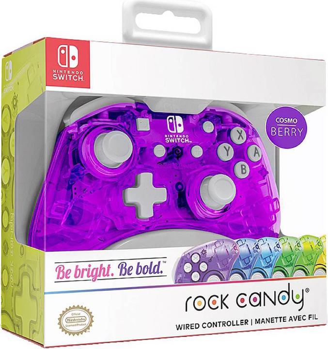 Produktbild PDP Controller Switch Rock Candy Mini cosmoberry (Switch)