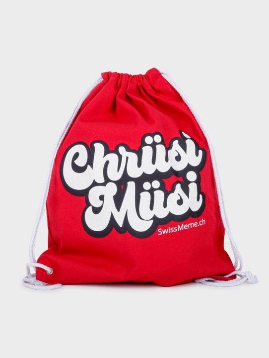 Actual product image SwissMeme Chrüsi Müsi gym bag