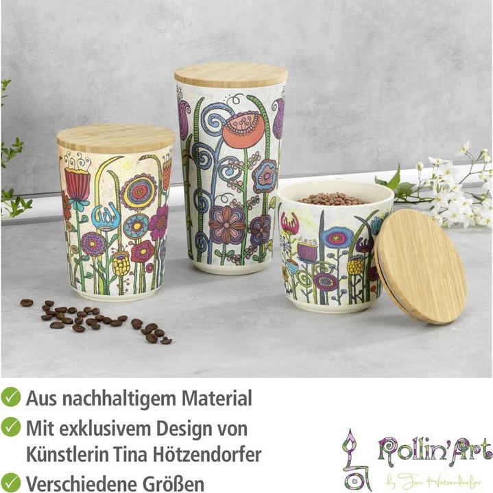 Image du produit Wenko Set de boîtes de rangement "Garden (0.95 l)