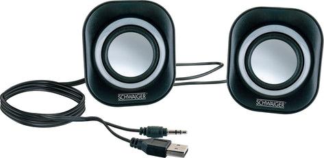 Produktbild Schwaiger PC-Lautsprecher Stereo Klinke/USB