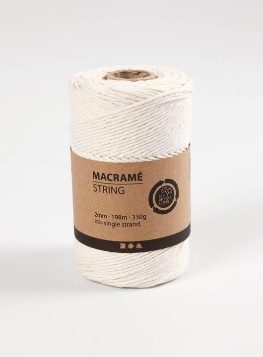 Produktbild Creativ Company Macramé-Kordel (198 m)