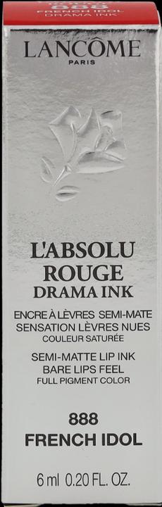 Actual product image Lancôme L'Absolu Rouge Drama Ink 888 French Idol (888 French Idol)