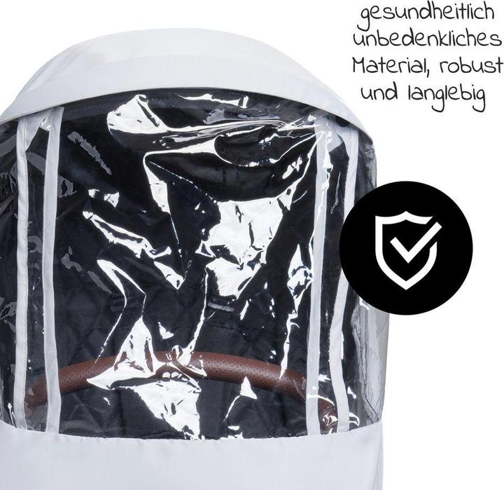 Actual product image Hauck Walk N Care Raincover Grey
