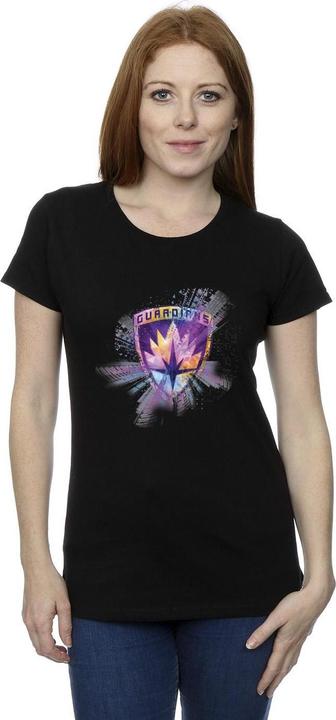 Image du produit - T-shirt GUARDIANS OF THE GALAXY ABSTRACT STAR LORD - Femme (L)