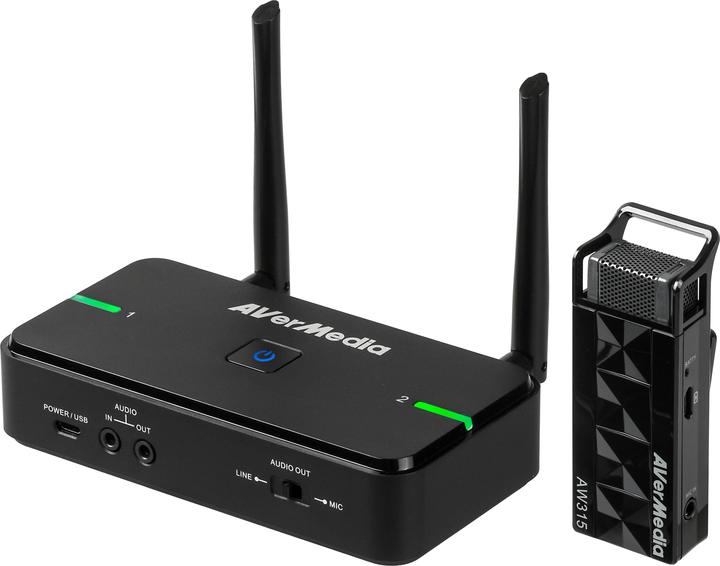 Image du produit AVerMedia Microphone d'apprentissage sans fil AVerMic AW315-S