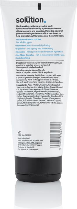 Immagine prodotto The Solution Lozione idratante per il corpo all'acido ialuronico (Lozione corpo, 200 ml)