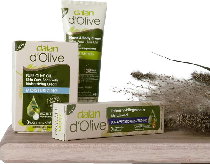 Actual product image Natura Punto Olive Oil Gift Set, Moisturising Cream (75 ml), Intensive Cream (20 ml) and Soap (150 g) (Hair care set)