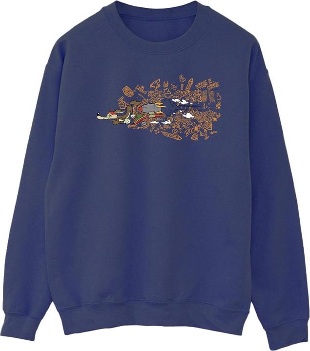 Produktbild Looney Tunes ACME Doodles Wile E Coyote Sweatshirt (XXL)