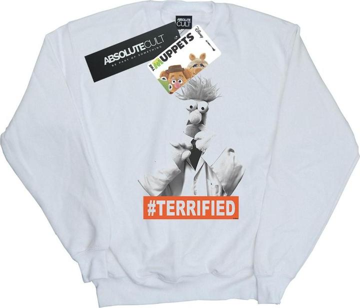 Actual product image Disney Boys The Muppets Beaker Terrified Sweatshirt (128)
