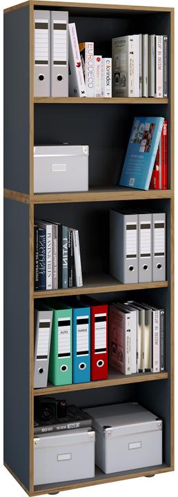 Produktbild VCM Regal Bücher Ordner Salia 5fach B. 60 cm