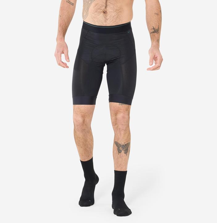 Produktbild Rockrider Men's 500 Mountain Biking Undershorts - Black (XL)