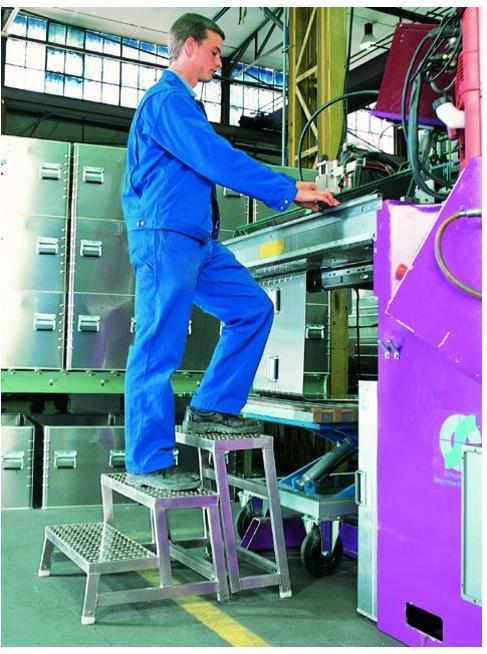 Image du produit Zarges Single step stool AMA 'A' Modular Step (Échafaudages, 20 cm)
