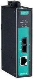 Immagine prodotto Moxa IMC-21GA-LX-SC - Convertitore di media industriale da 101001000BaseT(X) a 1001000Base SC, 10 km, da