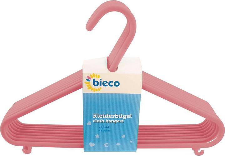 Immagine prodotto Bieco Appendiabiti rosa (8 x)