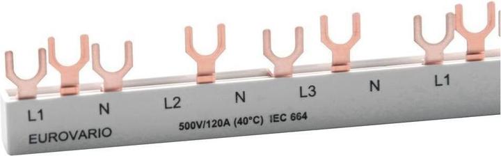 Actual product image Doepke Phase bar EV-S G 3.1+N.12.120 ** FI/LS 10qmm fork 4-pole 12TE 120A